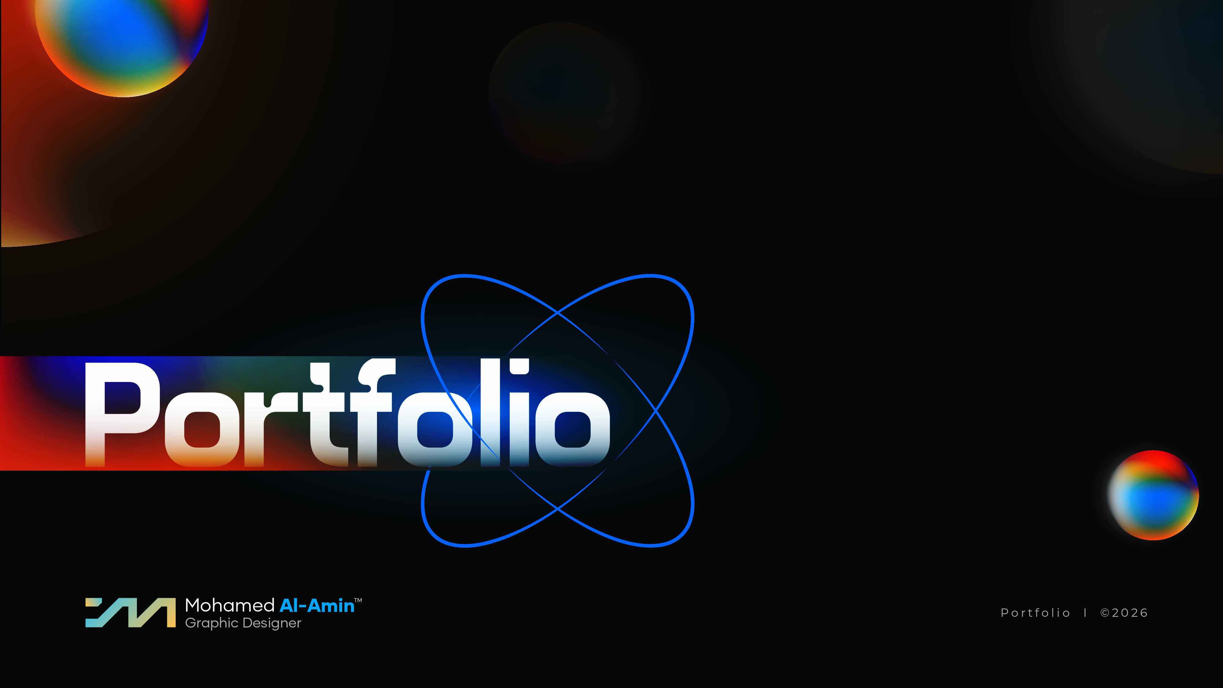 Mohamed Al-Amin portfolio cover